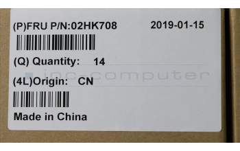 Lenovo 02HK708 WIRELESS Wireless,CMB,IN,KL 1550i NV