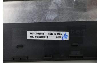 Lenovo 02HK818 COVER LCD Cover,UHD,w/Cam,Plastic