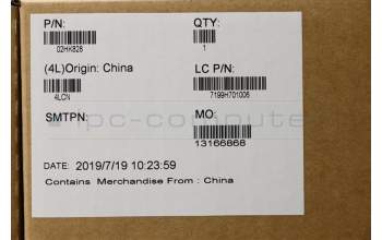 Lenovo 02HK828 HEATSINK CPU/GPU,i9,N18E,w/Lüfter,Sunon