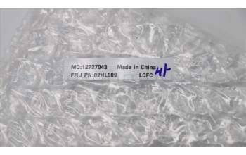 Lenovo 02HL009 MECH_ASM B-Cover,BLK,w/Shutter