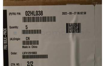 Lenovo 02HL038 Displaykabel RGB Cable,Luxshare