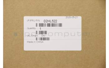 Lenovo 02HL522 C-Abdeckung mit Tastatur, Ungarisch, Schwarz, Hintergrundbeleuchtung