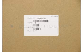 Lenovo 02HL526 C-Abdeckung mit Tastatur, Italienisch, Schwarz, Hintergrundbeleuchtung