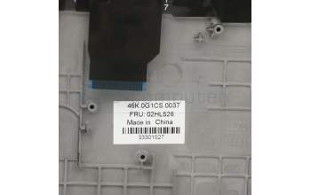 Lenovo 02HL526 C-Abdeckung mit Tastatur, Italienisch, Schwarz, Hintergrundbeleuchtung