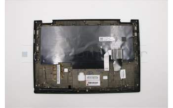 Lenovo 02HL653 C-Abdeckung mit Tastatur, Belgisch, Schwarz, Hintergrundbeleuchtung