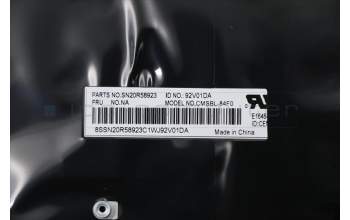 Lenovo 02HL660 MECH_ASM WL CCover+FRA ASM,BK<CHY>