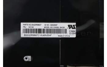 Lenovo 02HL686 MECH_ASM WL CCover+UK ASM,BK<CHY>