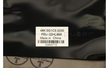 Lenovo 02HL689 C-Cover with keyboard,US English Euro,Black,Backlight