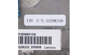 Lenovo 02HM200 MECH_ASM Ccov,058 FRA,BLKBD,BK,LTN