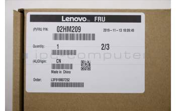 Lenovo 02HM209 MECH_ASM Ccov,EST,BLKBD,BK,LTN