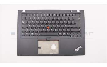 Lenovo 02HM213 MECH_ASM Ccov,GER,BLKBD,BK,LTN