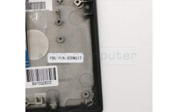 Lenovo 02HM217 C-Cover with keyboard,Icelandic,Black,Backlight