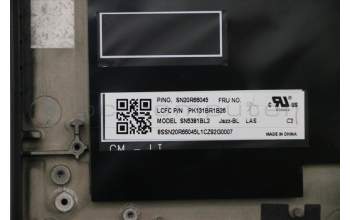 Lenovo 02HM222 MECH_ASM Ccov,LA SPA,BLKBD,BK,LTN