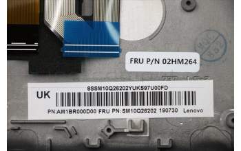 Lenovo 02HM264 MECH_ASM Ccov,SPA,BLKBD,BK,SRX