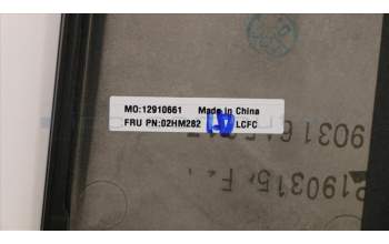 Lenovo 02HM282 MECH_ASM Ccov,EURO ENG,BLKBD,FPR,BK,LTN