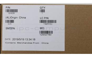 Lenovo 02HM285 MECH_ASM Ccov,GER,BLKBD,FPR,BK,LTN