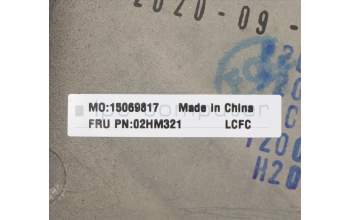 Lenovo 02HM321 MECH_ASM Ccov,GER,BLKBD,FPR,BK,SRX