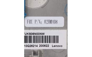 Lenovo 02HM408 MECH_ASM Ccov,SPA,BLKBD,FPR,SR,SRX