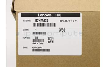 Lenovo 02HM424 MECH_ASM Ccov,ENG,NBLKBD,FPR,BK,LTN