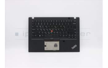 Lenovo 02HM430 MECH_ASM Ccov,GRE,NBLKBD,FPR,BK,LTN