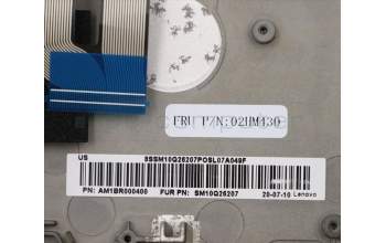 Lenovo 02HM430 MECH_ASM Ccov,GRE,NBLKBD,FPR,BK,LTN