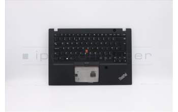 Lenovo 02HM451 MECH_ASM Ccov,UK,NBLKBD,FPR,BK,LTN