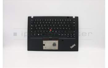 Lenovo 02HM465 MECH_ASM Ccov,GER,NBLKBD,FPR,BK,SRX