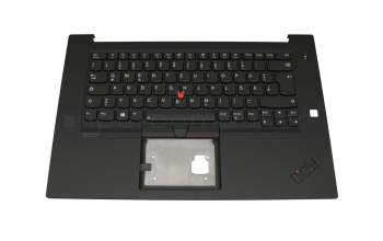02HM989 Original Lenovo Tastatur inkl. Topcase DE (deutsch) schwarz/schwarz mit Backlight und Mouse-Stick