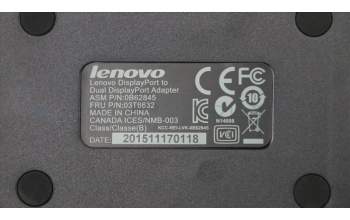 Lenovo 03T6632 KabelFRU Displayport to 2Displayport Hub