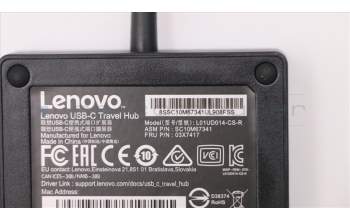 Lenovo CABLE_BO FRU USB-C Travel Hub für Lenovo ThinkPad P51 (20HH/20HJ/20MM/20MN)