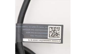 Lenovo 03X7526 CABLE_BO FRU USB-C to USB-C Kabel2m