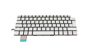 041FRG Original Dell Tastatur DE (deutsch) silber mit Backlight