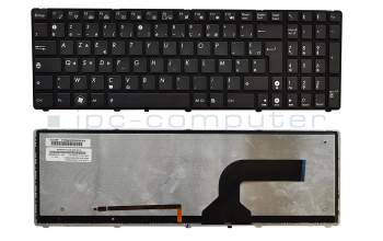 04GNV33KFR00-3 Original Asus Tastatur FR (französisch) schwarz mit Backlight