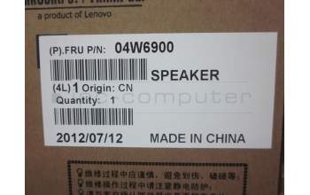 Lenovo 04W6900 FRU Speaker Forgrand LH