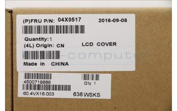 Lenovo 04X0517 FRU BackCoverASM nNFCnewSIM