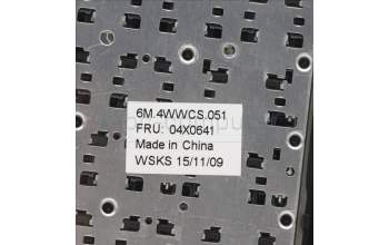 Lenovo 04X0641 C-Cover with keyboard,Norwegian