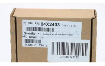 Lenovo 04X2403 Mechanical Camera,Mic,Win8.1