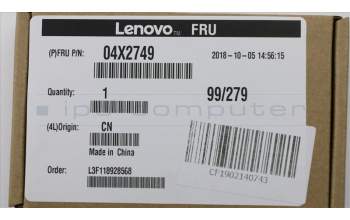 Lenovo CABLE Fru, 780mm M.2 front Antenne für Lenovo S510 Desktop (10KW)