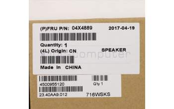 Lenovo 04X4889 ProdigyFRU Speaker ASM 15W