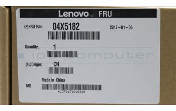 Lenovo 04X5182 BEZEL KBD FPR 5BCP NFC