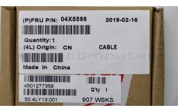 Lenovo FRU Touch cable für Lenovo ThinkPad X1 Carbon 3rd Gen (20BS/20BT)