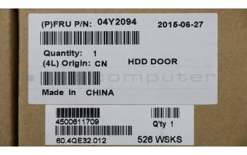 Lenovo 04Y2094 FRU HDD Door