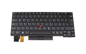 08H0008 Original Lenovo Tastatur DE (deutsch) schwarz mit Backlight und Mouse-Stick