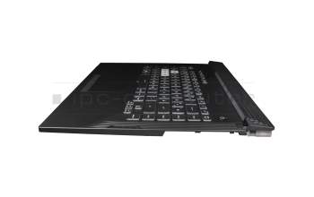 0K06-000N0A2 Original Asus Tastatur inkl. Topcase DE (deutsch) schwarz/transparent/schwarz mit Backlight