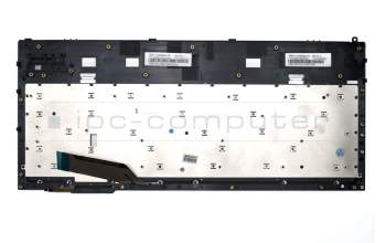 0KN0-MK1FR21 Original Asus Tastatur inkl. Topcase FR (französisch) schwarz/grau mit Backlight