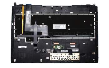 0KN0-P41UI12 Original Pega Tastatur inkl. Topcase US (englisch) schwarz/schwarz mit Backlight