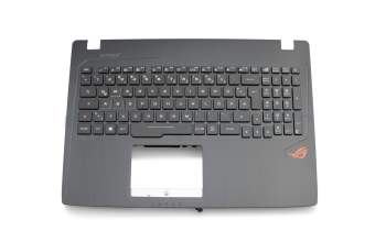 0KN1-0B4GE21 Original Pega Tastatur inkl. Topcase DE (deutsch) schwarz/schwarz mit Backlight
