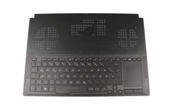 0KN1-161GE21 Original Pega Tastatur inkl. Topcase DE (deutsch) schwarz/schwarz mit Backlight