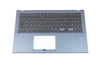 0KN1-732GE11 Original Pega Tastatur inkl. Topcase DE (deutsch) schwarz/blau