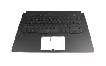 0KN1-8L3GE21 Original Pega Tastatur inkl. Topcase DE (deutsch) schwarz/schwarz mit Backlight